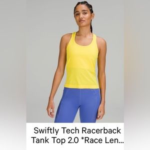 Lululemon Swiftly Tank Top